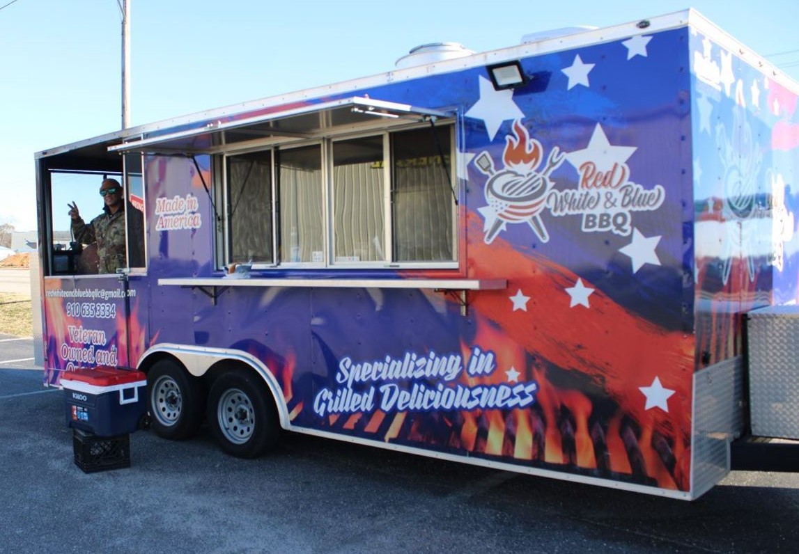 Red White & Blue BBQ; Veteran owned food truck offers sweet, southern ...