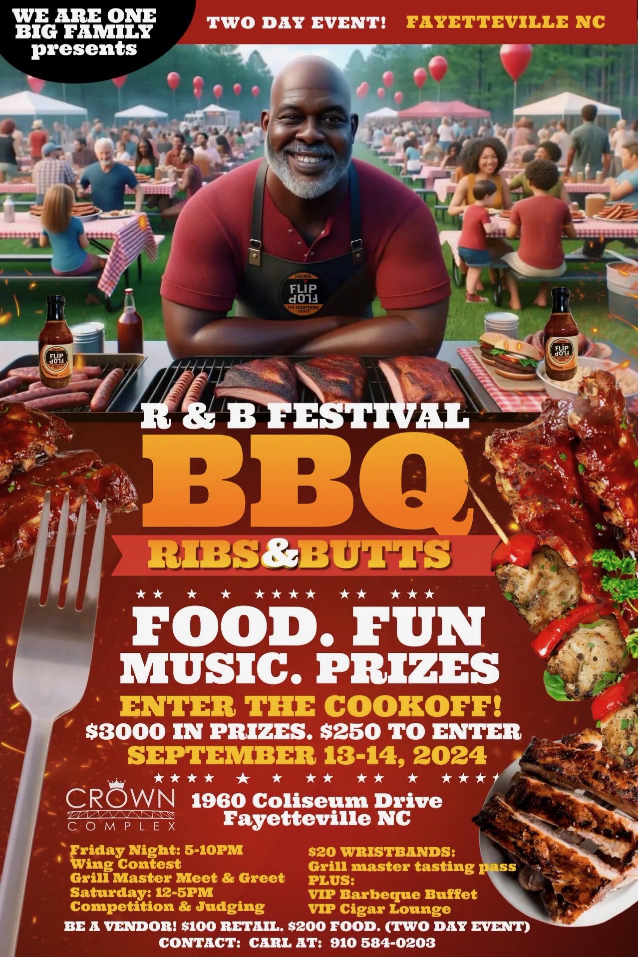 R&B (Ribs and Butts) Fest coming to Fayetteville: Flip Flop Sauce Co ...