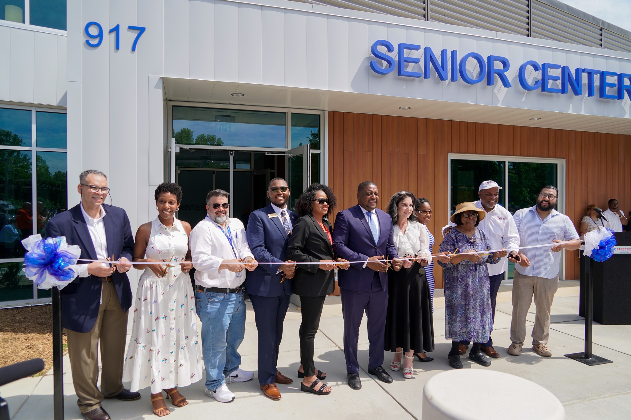 Fayetteville s Senior Center East drew nearly 2 000 people its first