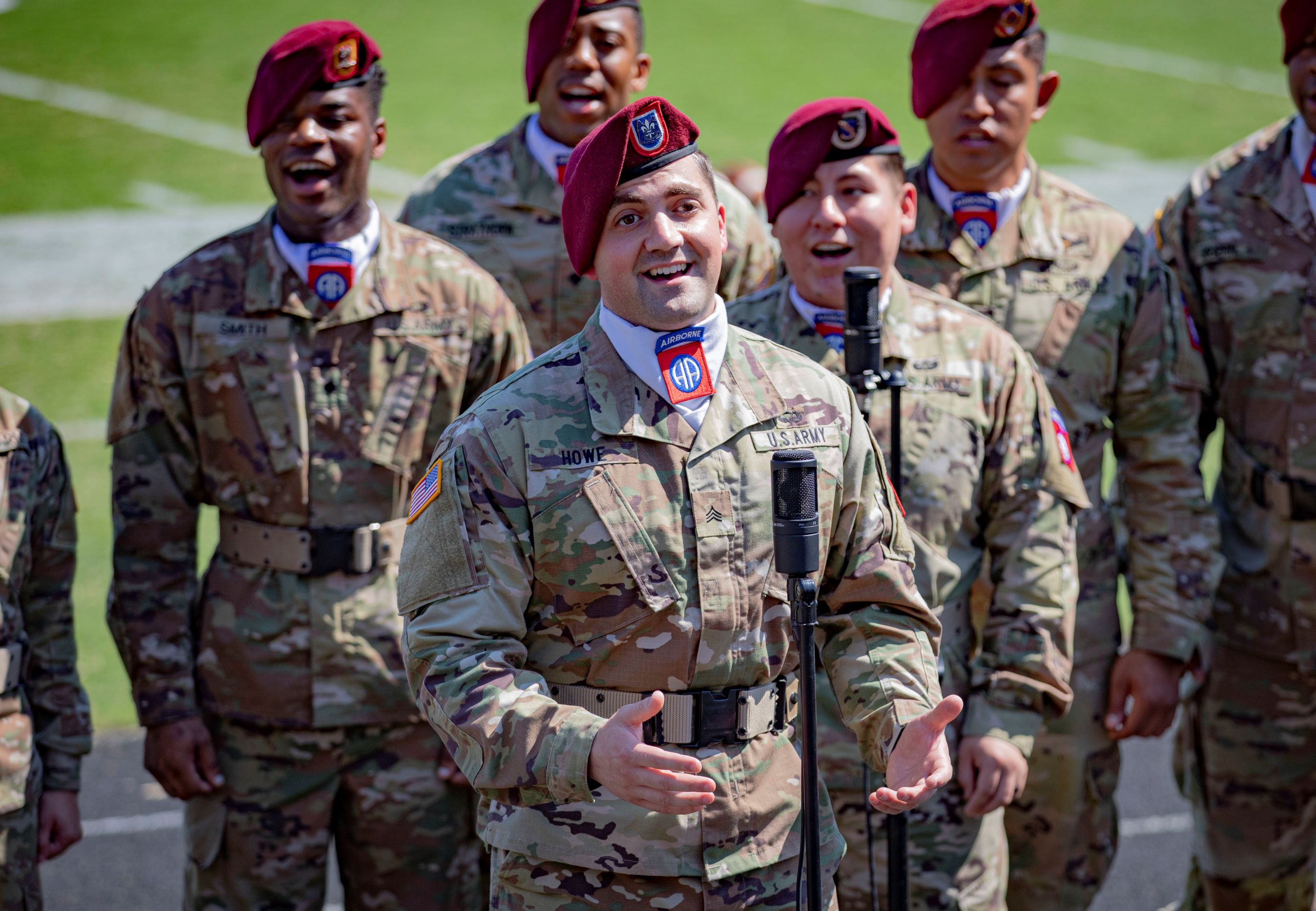 Fort Liberty 82nd airborne’s All American Chorus performs on America’s