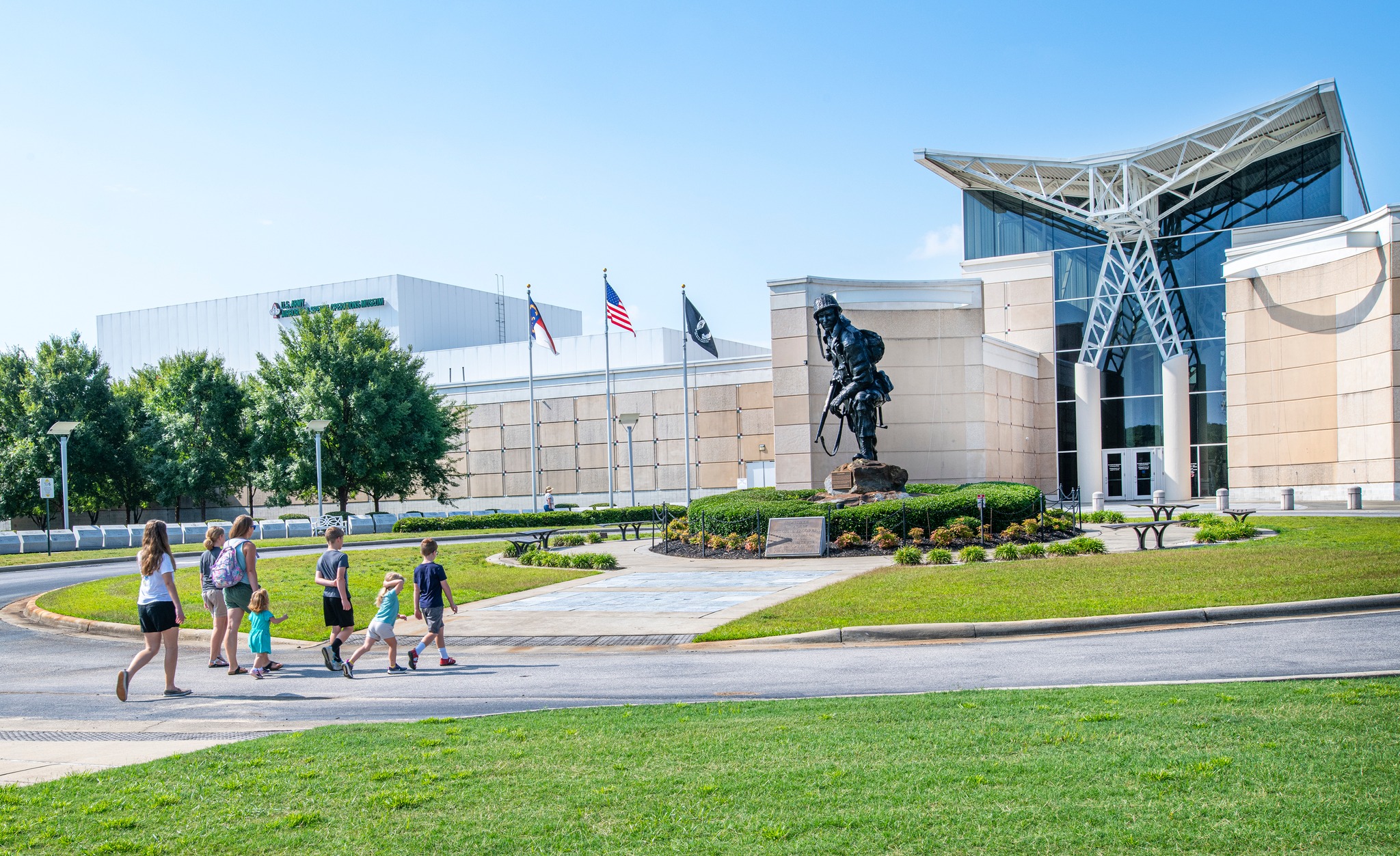 Roof replacement project causes temporary closure of the U.S. Army Airborne &...