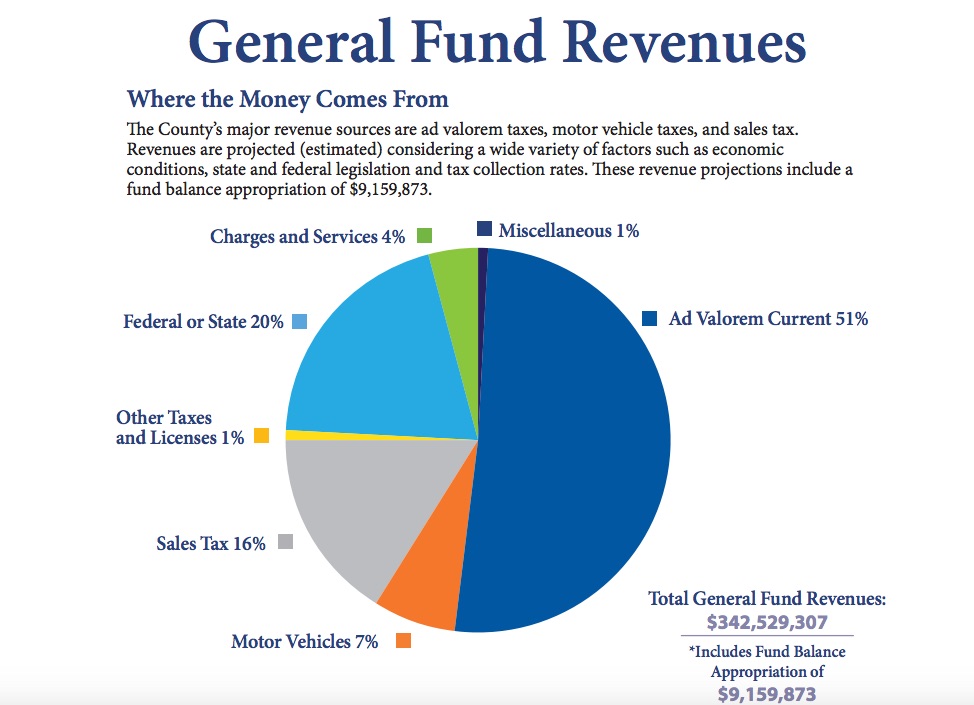 Cumberland tax bills on way. Where does the money go? BizFayetteville